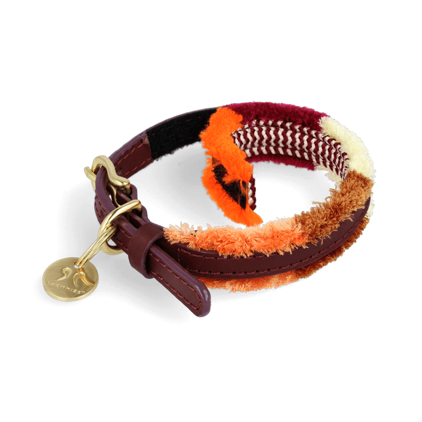 Adjustable Small Dog Collar | Pomm Pomm Autumn