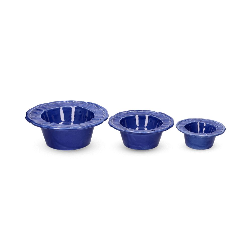 Ceramic Boujee Dog Bowl | Blue Cheese