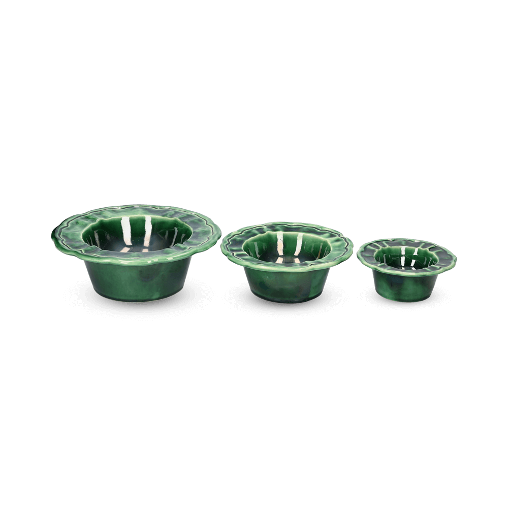 Ceramic Boujee Dog Bowl | Edemame