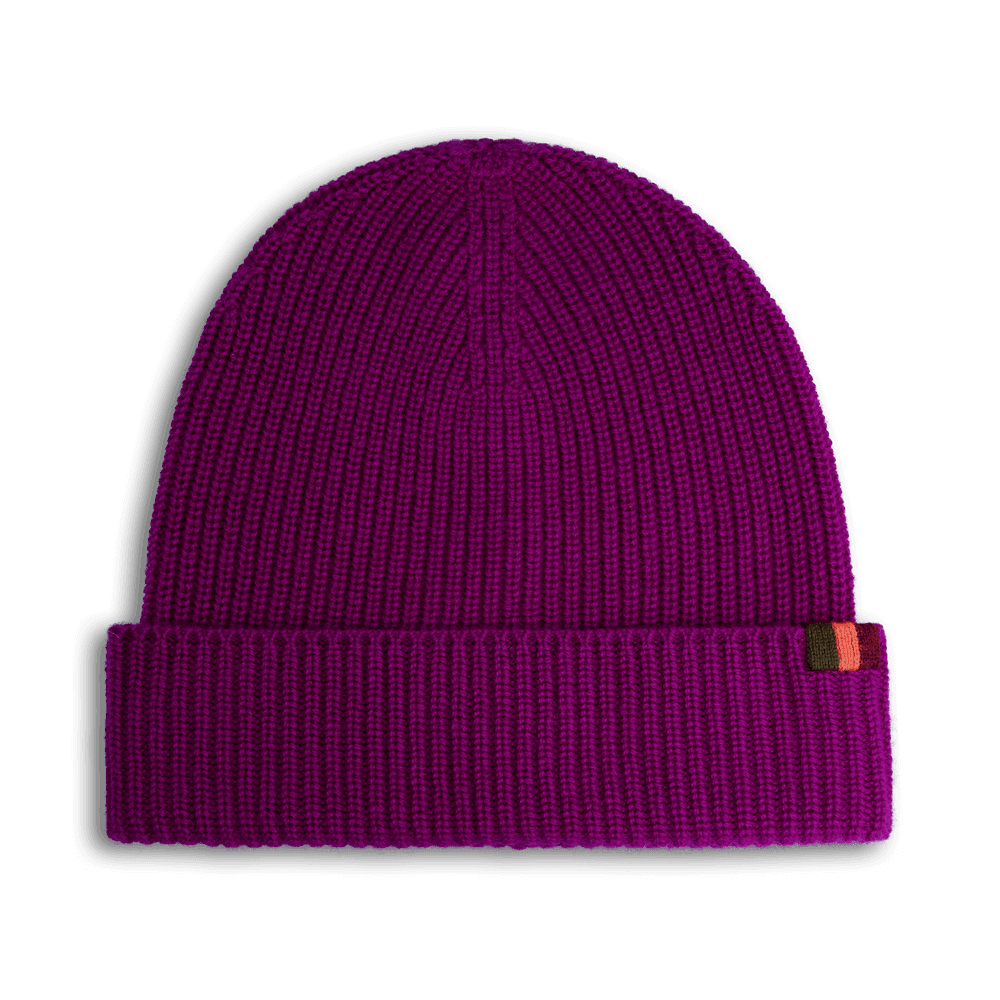 Cashmere Beanie | Mulberry Crush