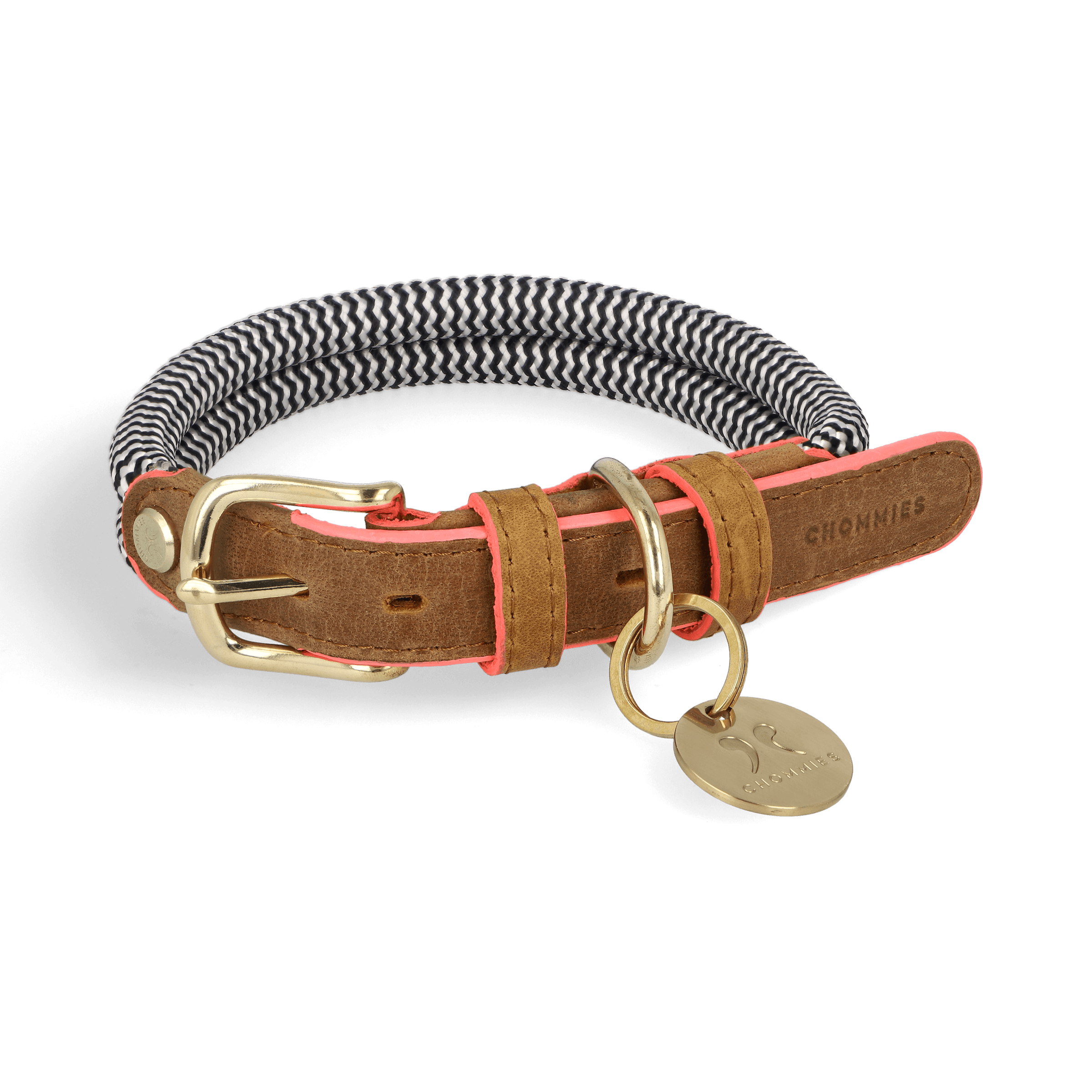 Adjustable Dog Collar | Sandton Coral Edge - Chommies