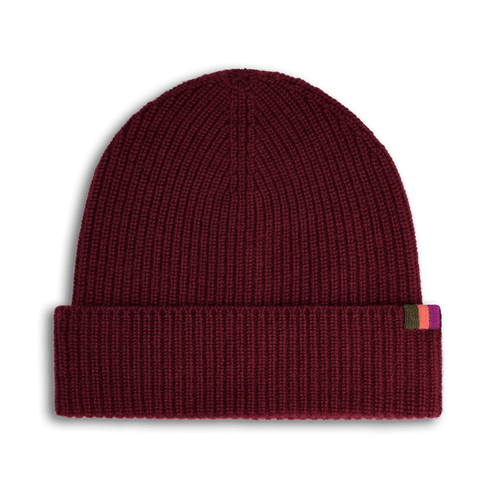 Chommies Cashmere Beanie | Merlot Moon