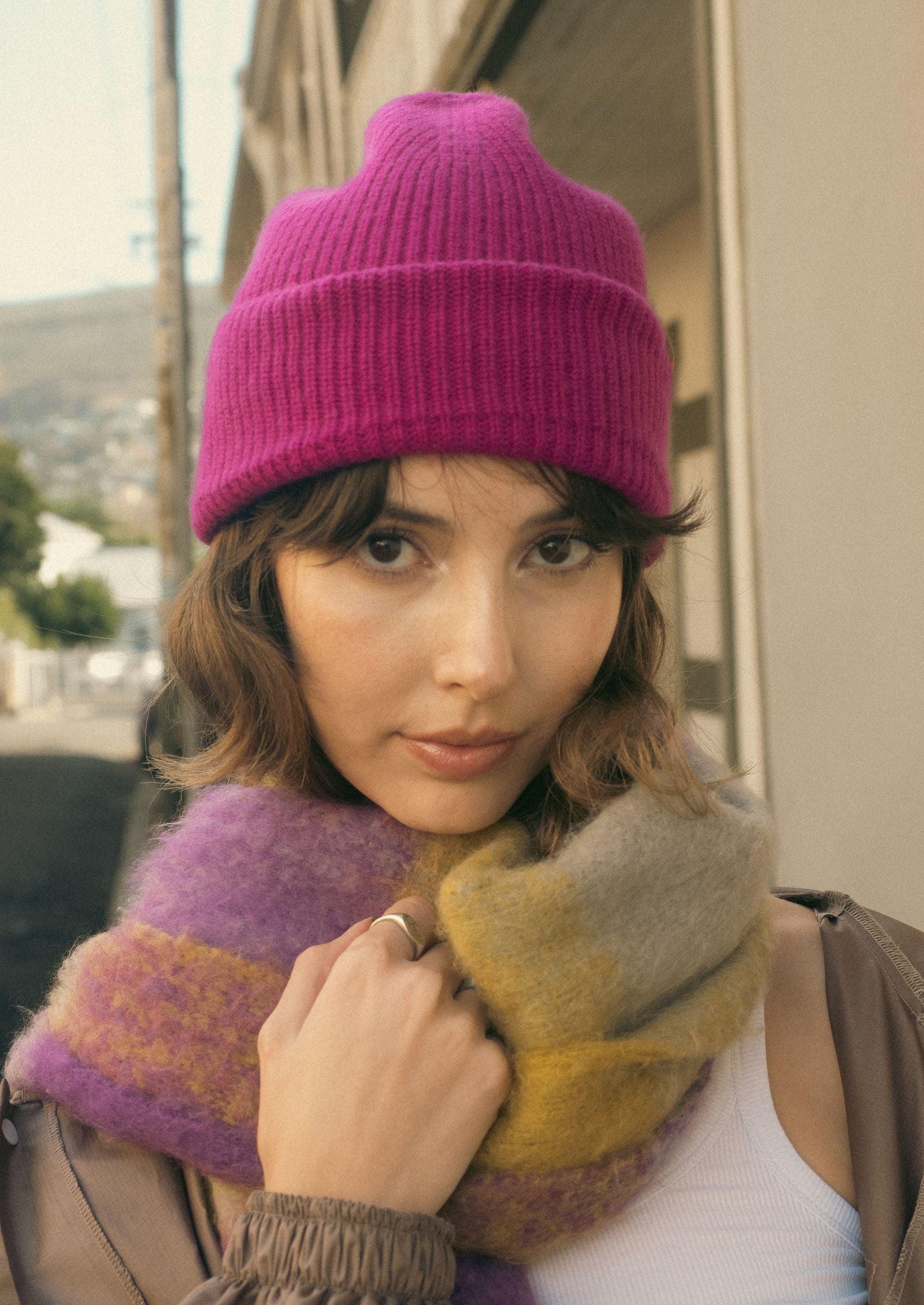 Cashmere Beanie | Mulberry Crush - Chommies