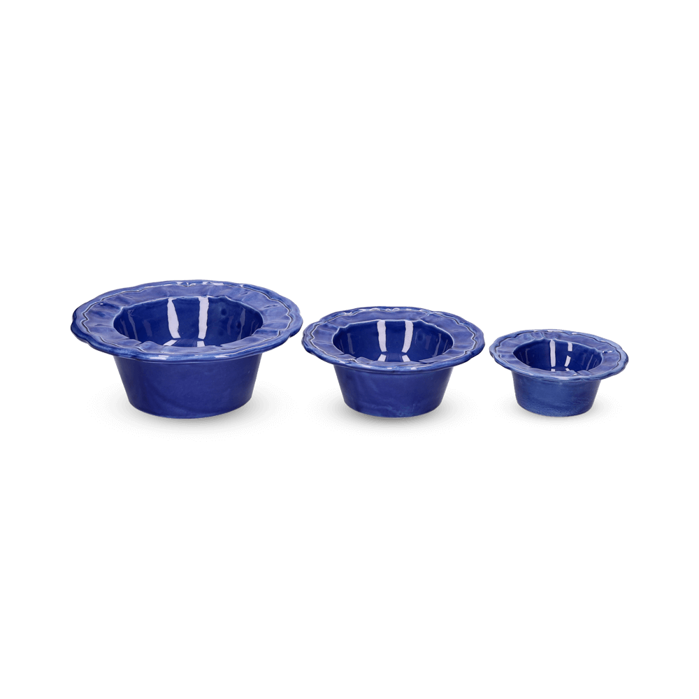 Ceramic Boujee Dog Bowl | Blue Cheese - Chommies