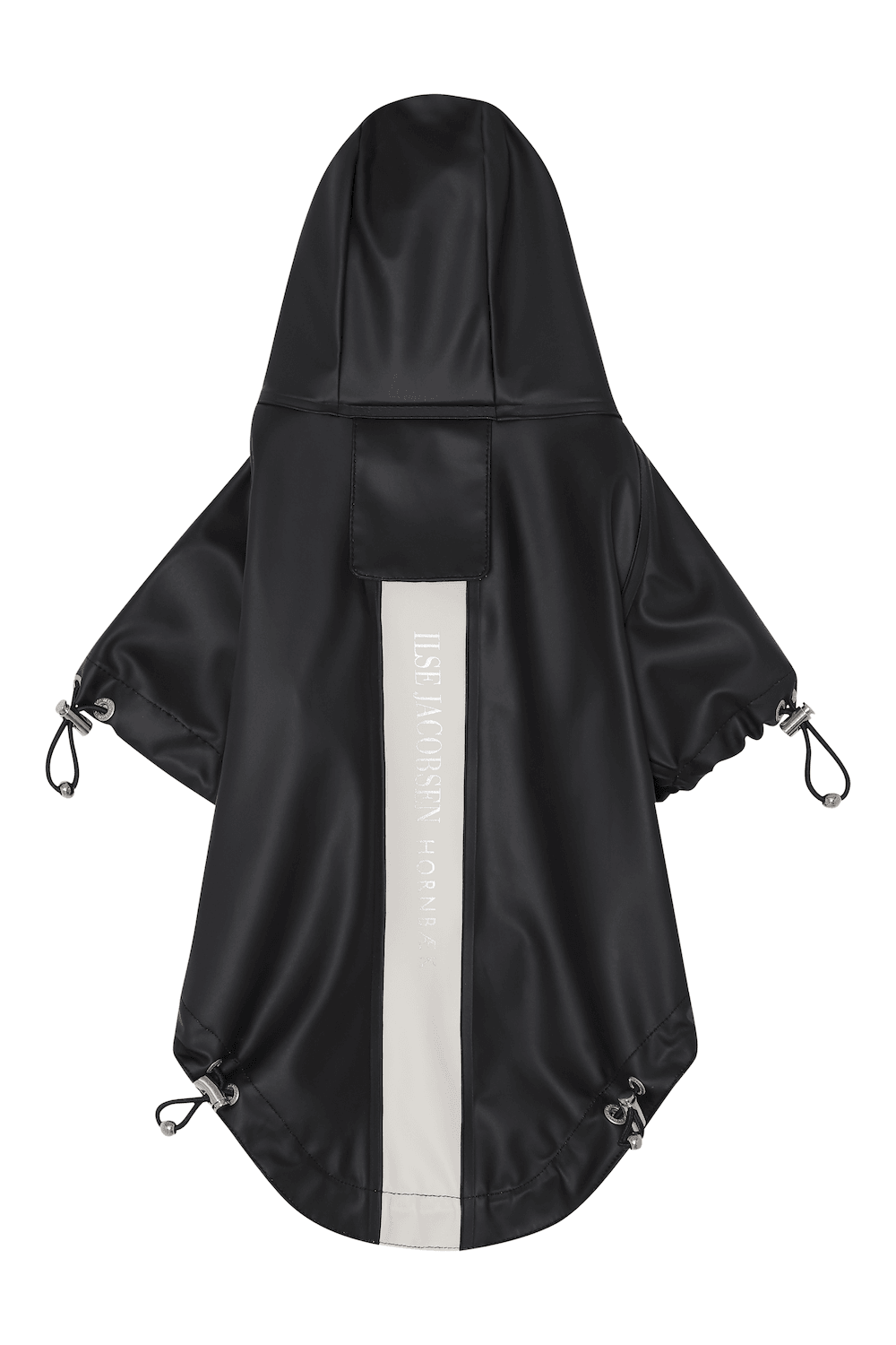 Dog Rain Coat | Black | For Small Dog Breeds - Chommies