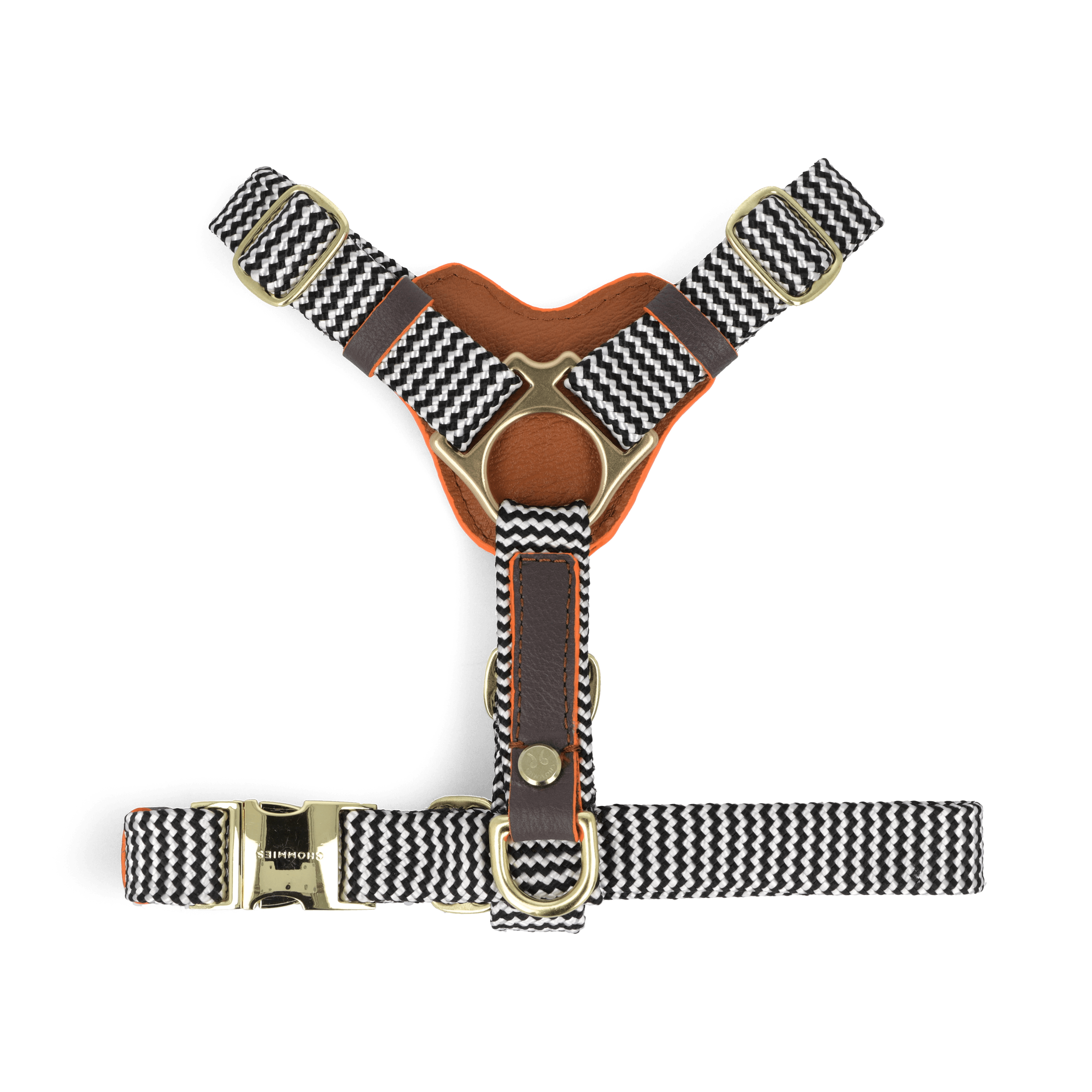 Leather Dog Harness | Grey Z