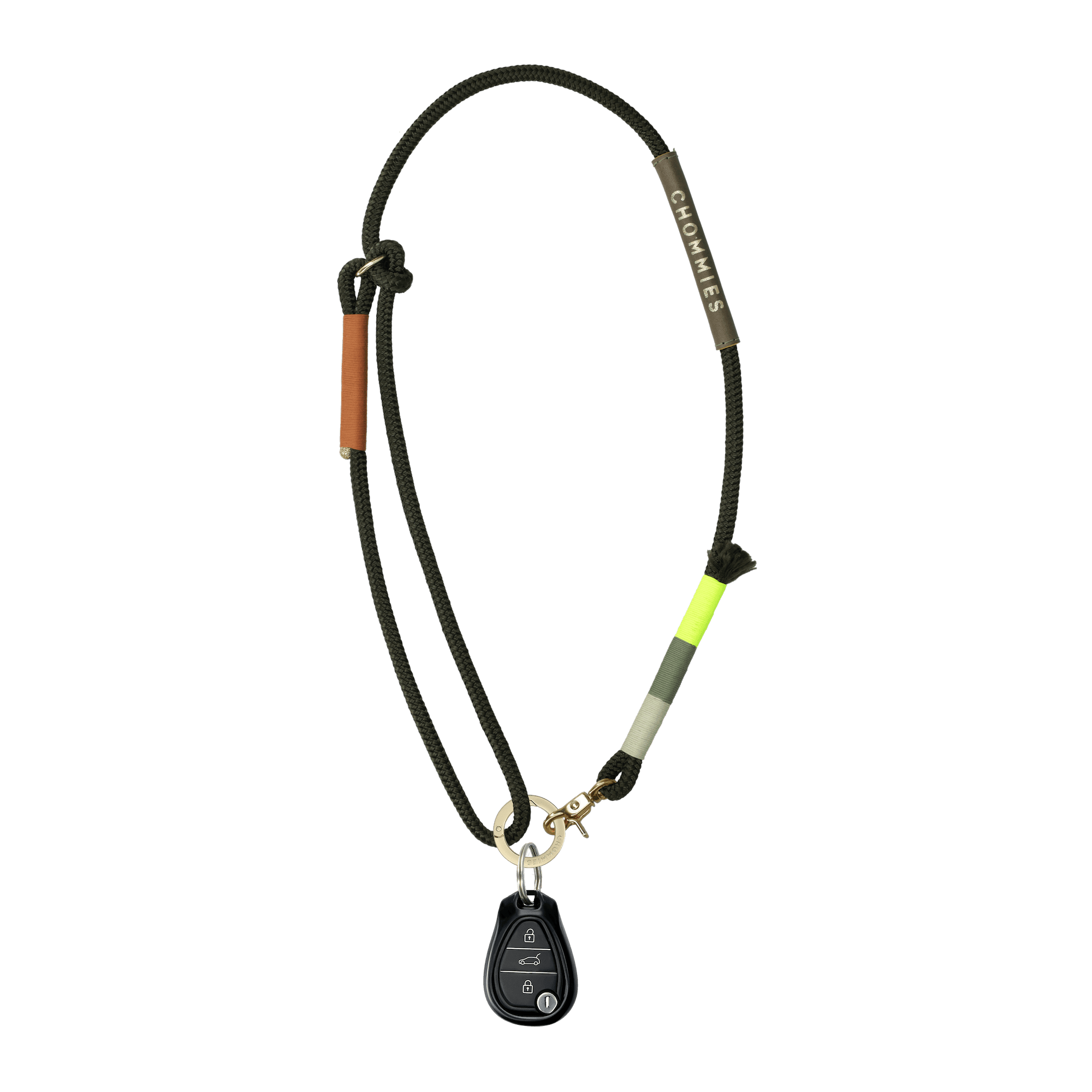 Lanyard | Glow Bokkie on Olive Rope - Chommies