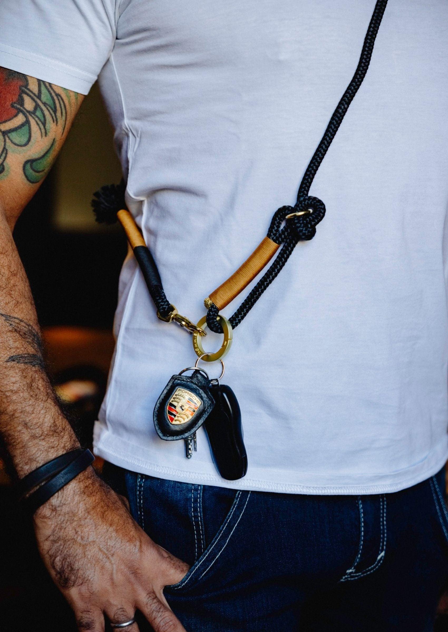 Lanyard | Hendrix on Black Rope - Chommies