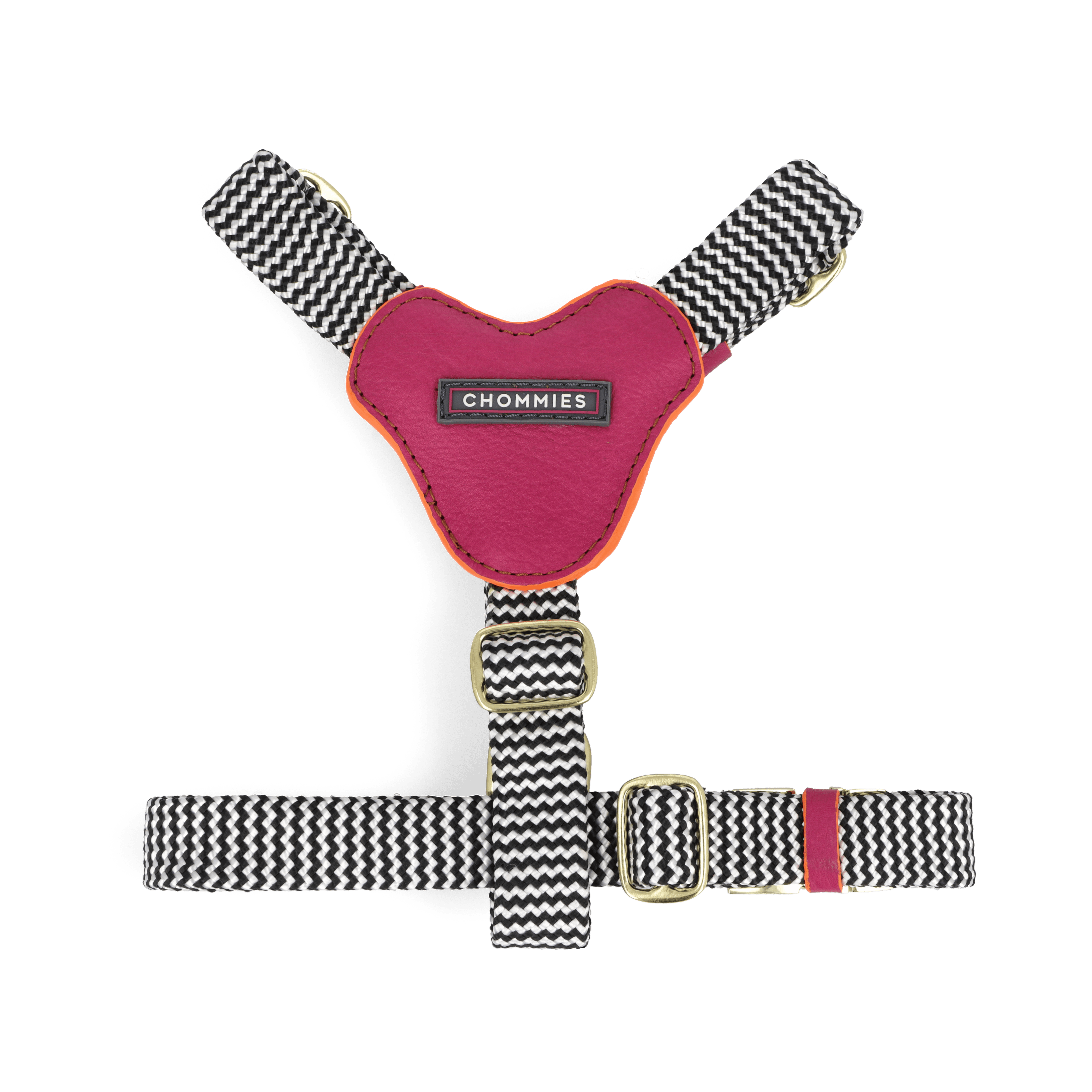 Leather Dog Harness | Pink Lizzo - Chommies