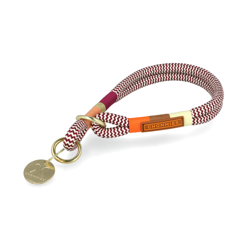 Slip-On Choker Dog Collar | Autumn