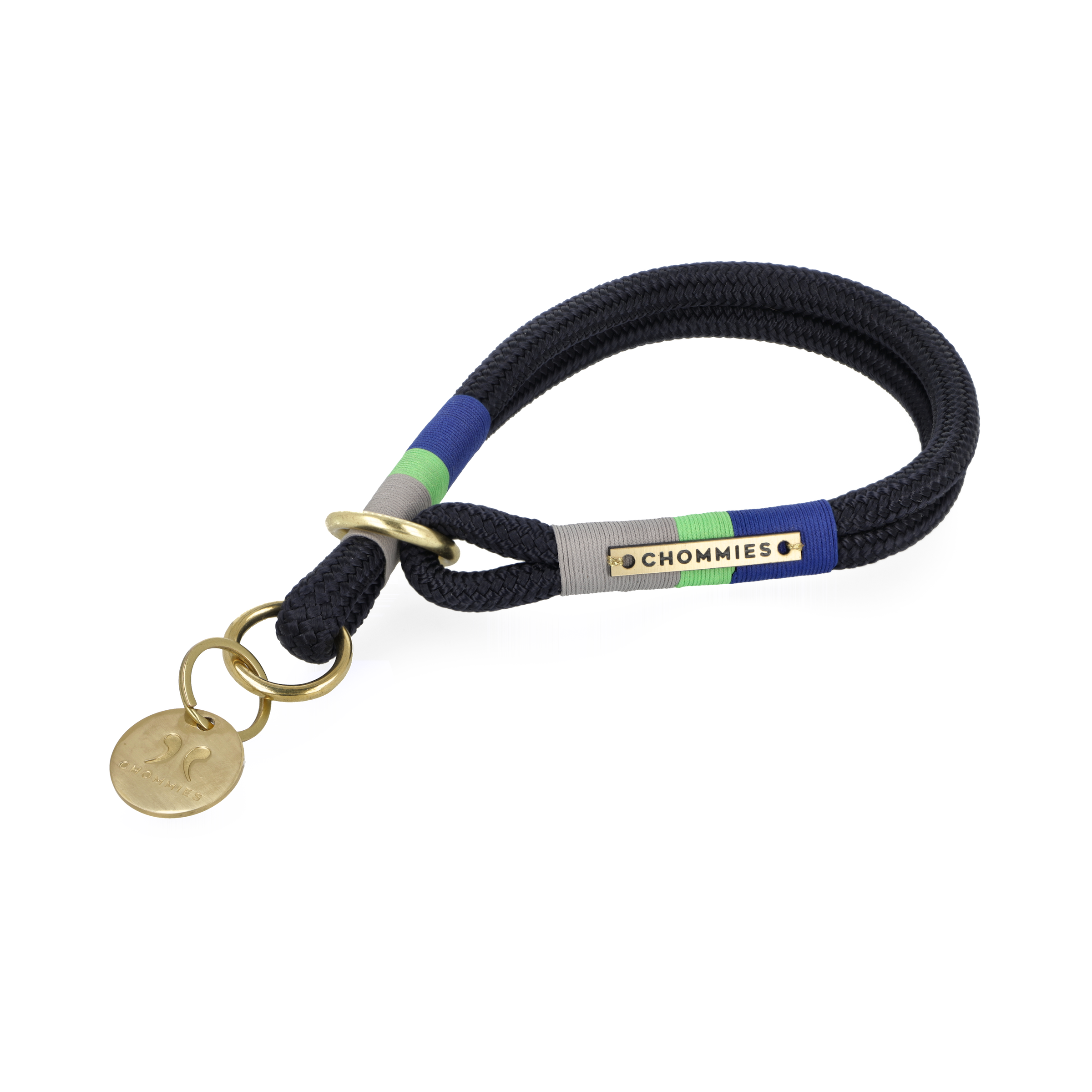 O-Ring Choker Dog Collar | Blue Dory on Navy