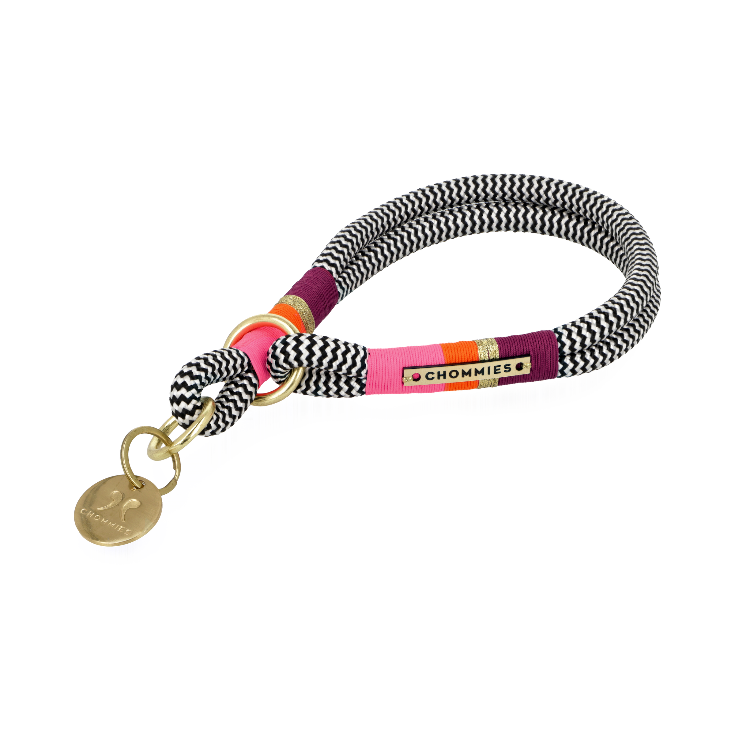 O-Ring Choker Dog Collar | Pink Punk
