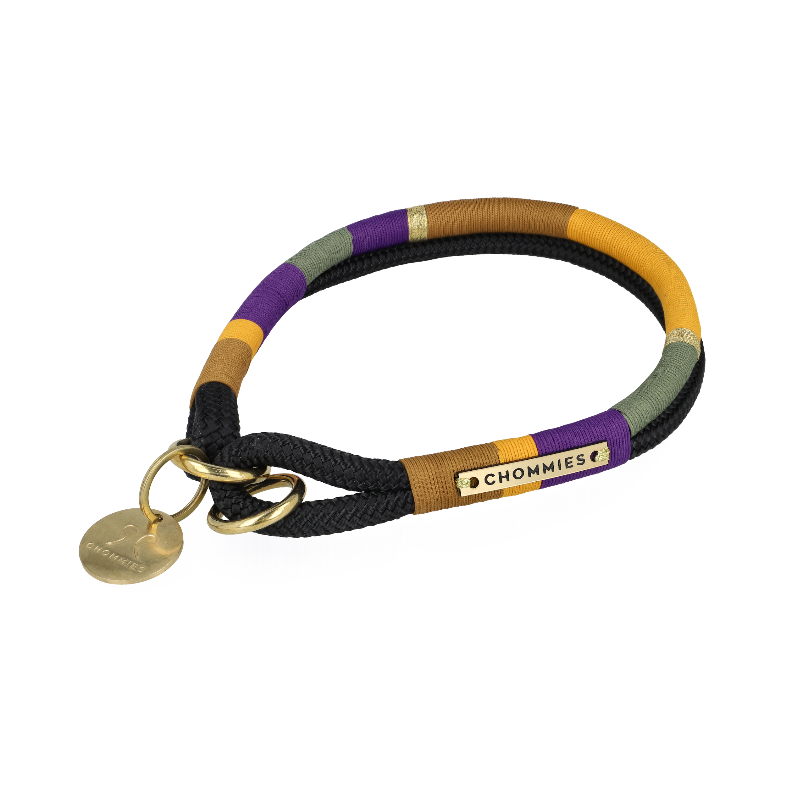O-Ring Non-Choker Dog Collar | Something Sweet on Black